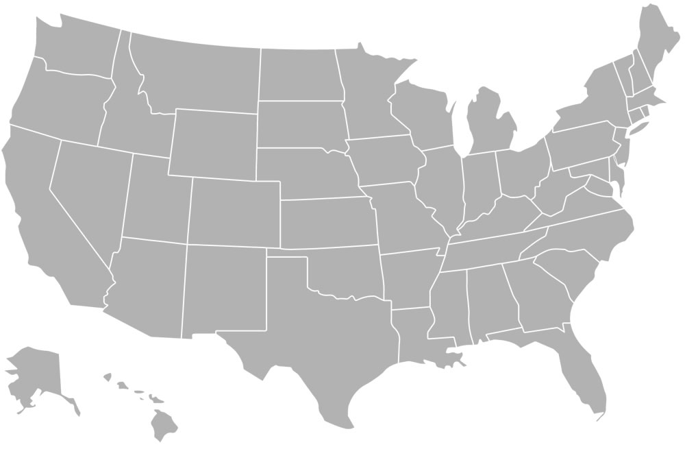 Map of the United States